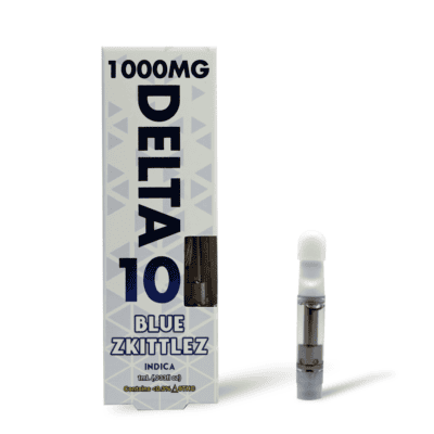 CannaXtra Delta 10 Cartridge 1g – Blue Zkittlez Blue Zkittlez Delta 10 by CannExtra