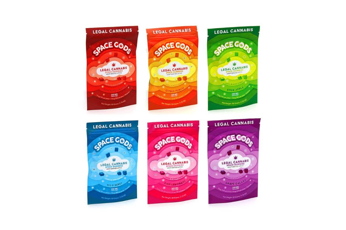 Space gods gummies pack
