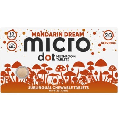Mandarin Dream - Microdot Mushroom Tablets 10pc