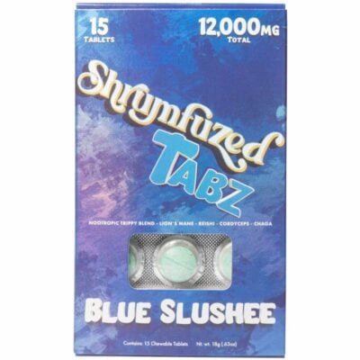 Shrumfuzed Tabz Nootropic Mushroom Tablets 15ct Shrumfuzed Nootropic Mushroom Tablets 15ct - Blue Slushee
