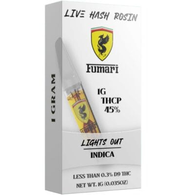 Fumari THCP Vape Cartridge 1g - Lights Out (Indica)