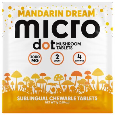 Mandarin Dream - Microdot Mushroom Tablets 2ct