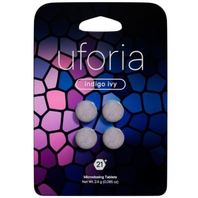 Uforia Nootropic Microdosing Tablets 4pc - Indigo Ivy