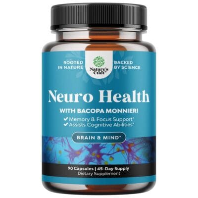 Neuro Health Vitamins with Bacopa Monnieri 90ct