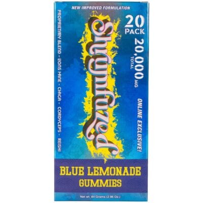 Shrumfuzed Nootropic Mushroom Gummies 20pk Shrumfuzed Nootropic Mushroom Gummies 20pk - Blue Lemonade