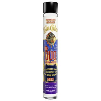 Big Chief Exotic THCa Rosin Duo Hash Holes Pre-Roll 2.3g - Blueberry Muffin x Blackberry Jam x Lemon Meringue (I)