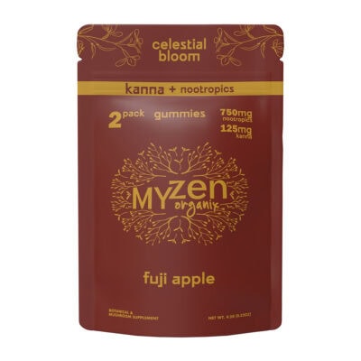 MyZen Organix Celestial Bloom (Kanna + Nootropics) - Fuji Apple 2pk