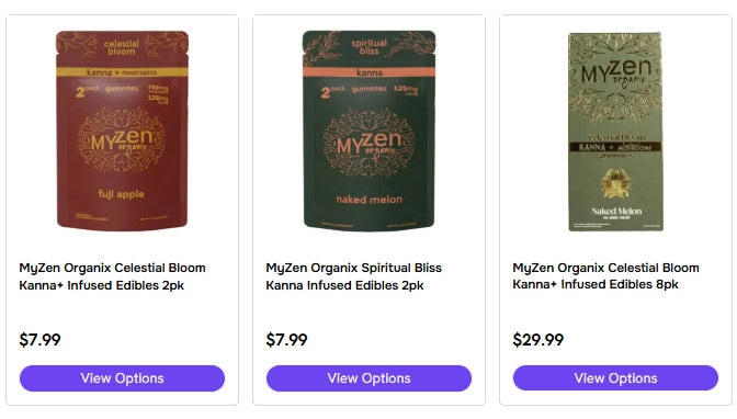 MyZen Organix Kanna Gummies