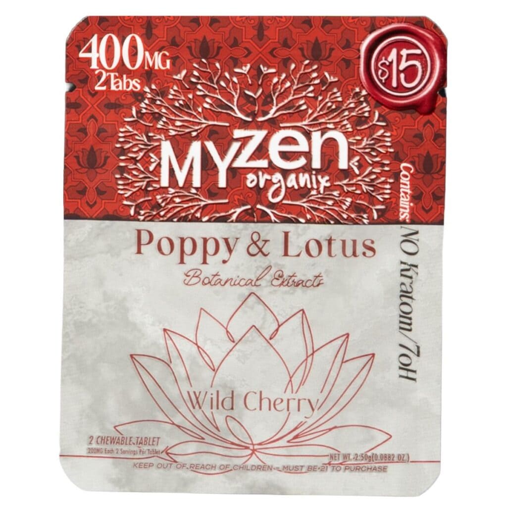MyZen Organix Poppy & Lotus 2pk - Wild Cherry