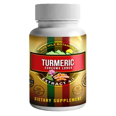 Nine Mile Botanicals Turmeric 4-1 60 Capsules
