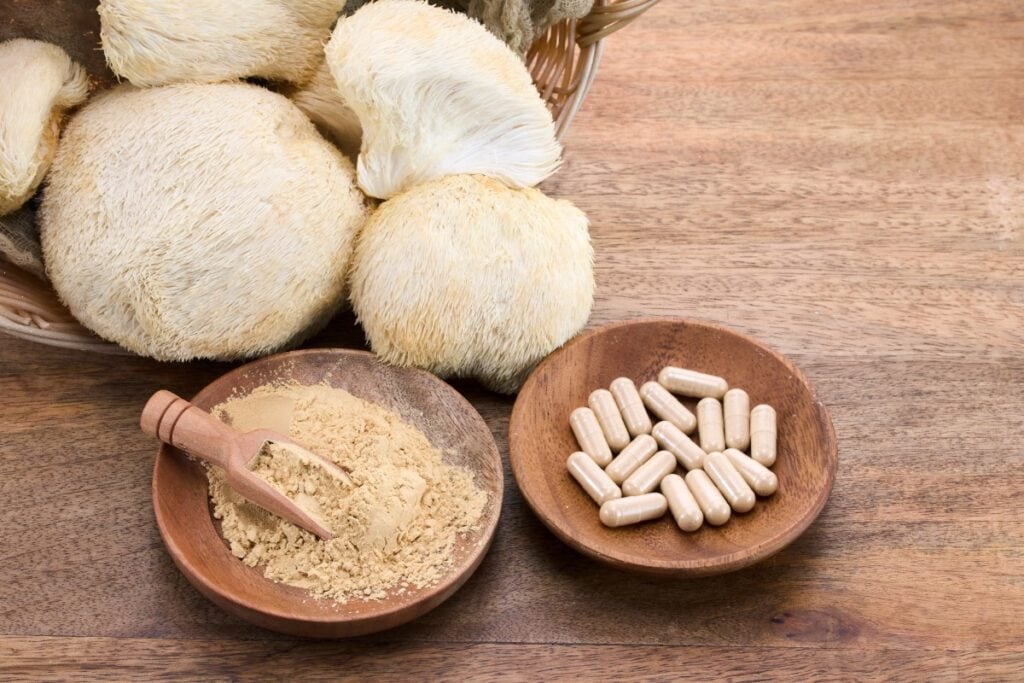 Lion’s Mane mushroom extract supplement